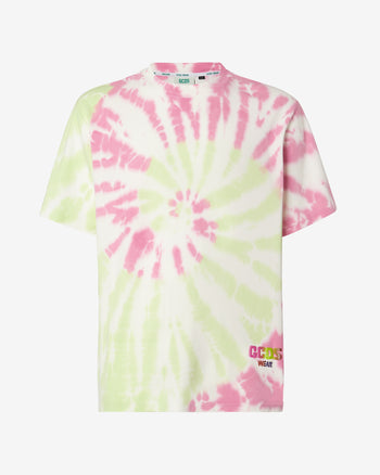 Gcds Tie Dye Loose T-Shirt | Men T-shirts Multicolor | GCDS Spring/Summer 2023